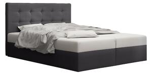 Zondo.hr Bračni krevet Boxspring 160 cm Duel 1 (tamnosiva) (s madracem i prostorom za odlaganje). Akcija -19%. 1046432