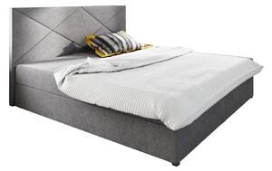 Zondo.hr Bračni krevet Boxspring 160 cm Fade 4 (siva) (s madracem i prostorom za odlaganje). Akcija -19%. 1046522