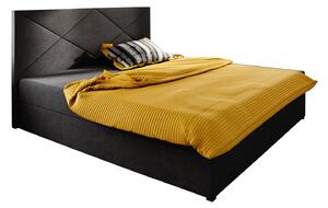 Zondo.hr Bračni krevet Boxspring 160 cm Fade 4 (crna) (s madracem i prostorom za odlaganje). Akcija -19%. 1046521
