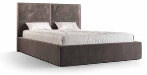 Zondo Bračni krevet 140 cm Alfonso (smeđa) (s podnicom i prostorom za odlaganje). 1046796