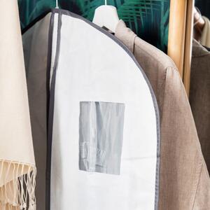 Bijela viseća zaštitna torba za odjeću Compactor Suit Bag White
