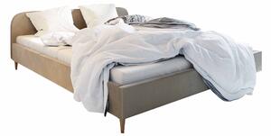 Zondo Bračni krevet 140 cm Lon (sivo-bež) (bez podnice i prostora za odlaganje). 1047033