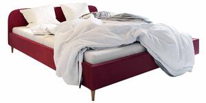 Zondo Bračni krevet 120 cm Lon (bordo) (bez podnice i prostora za odlaganje). 1047069