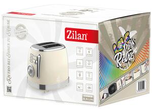 Zilan Toster, 2 otvora za kruh, 6 nivoa grijanja, 850W, Retro - ZLN1191 46306