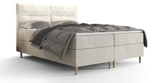 Zondo Bračni krevet Boxspring 140 cm Saruta (bež) (s madracem i prostorom za odlaganje). 1047357