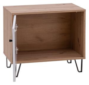 Ormarić za obuću Bonny BL20 (hrast artisan + bijela mat)
