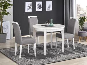 Zondo Blagovaonski stol na razvlačenje 100-200 cm Saras (bijela) (za 6 do 8 osoba). 1048725