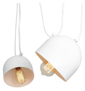 Bijela viseća svjetiljka sa 2 žarulje CustomForm Popo