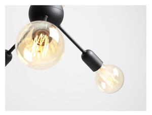 Crna viseća svjetiljka sa 6 žarulja CustomForm Vanwerk Ball