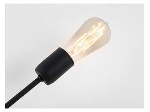 Crna zidna lampa s dvije žarulje CustomForm Twigo, širina 43 cm