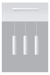 Bijela stropna lampa Sollux Castro 3