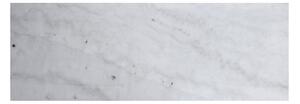 Bijeli mramorni konzolni stolić s kromiranom bazom RGE Accent, širina 100 cm