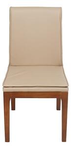 Set od 2 blagovaonske stolice krem boje s konstrukcijom od hrastovine Santiago Pons Donato