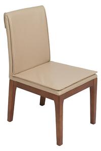 Set od 2 blagovaonske stolice krem boje s konstrukcijom od hrastovine Santiago Pons Donato