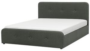 Zondo Bračni krevet 180 cm ROME (s podnicom i prostorom za odlaganje) (siva). 1007469