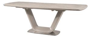 Zondo Blagovaonski stol na razvlačenje 160-220 cm Amanda (siva + siva) (za 8 i više osoba). 1049884