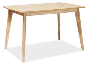 Zondo Blagovaonski stol na razvlačenje 120-160 cm Belkis (hrast + hrast) (za 4 do 6 osoba). 1049993