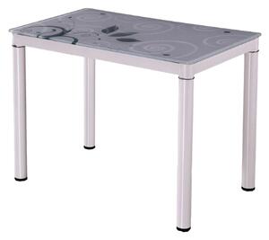 Zondo Blagovaonski stol 80 cm Damion (bijela + bijela) (za 4 osobe). 1050079