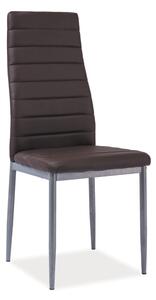 Zondo Blagovaonska stolica Harold (smeđa + krom). 1050211