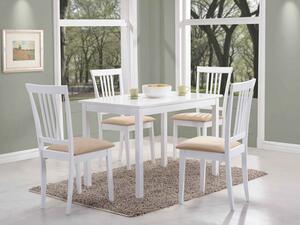 Zondo Blagovaonski stol Franklyn (bijela + bijela) (za 4 osobe). 1050151