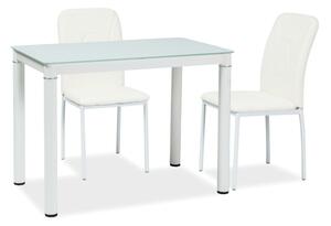 Zondo Blagovaonski stol Gabriel (bijela + bijela) (za 4 osobe). 1050178