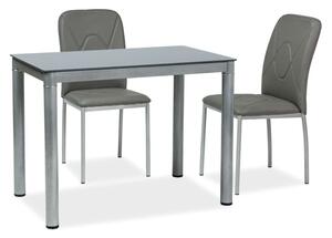 Zondo Blagovaonski stol Gabriel (siva + siva) (za 4 osobe). 1050181