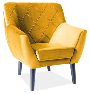 Zondo Fotelja Katia (žuta). 1050349