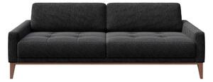 Antracit sivi kauč MESONICA Musso Tufted, 210 cm