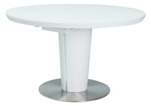 Zondo Blagovaonski stol na razvlačenje 120-160 cm Oris (bijela) (za 4 do 6 osoba). 1050666