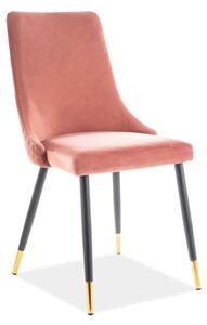 Zondo Blagovaonska stolica Polly (ružičasta + Siva + zlatna). 1050725
