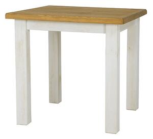 Zondo Blagovaonski stol 80 cm Panteo (svijetlosmeđa + patinirani bor) (za 4 osobe). 1050730