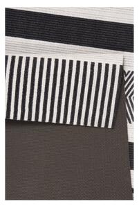 Crno-sivi kuhinjski tepih Hanse Home Line, 45 x 140 cm