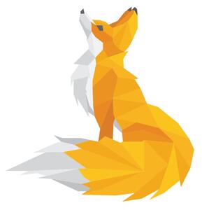 Ambiance naljepnica Origami Foxie