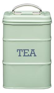 Zelena limena kutija za čaj Kitchen Craft Nostalgia