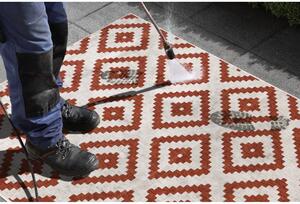 Smeđe-krem vanjski tepih NORTHRUGS Malta, 200 x 290 cm