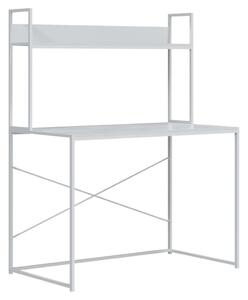 VidaXL Stol za računalo bijeli 110 x 60 x 138 cm od iverice