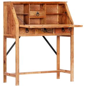 VidaXL Pisaći stol od masivnog bagremovog drva 90 x 40 x 107 cm