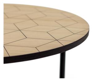 Okrugli stol za kavu Woodman Arty Triangle, ⌀ 70 cm