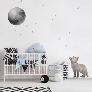 Set zidnih naljepnica Dekornik Little Fox And His Friend The Moon