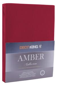 Crvena platha DecoKing Amber Collection, 80/90 x 200 cm