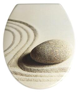 WC sjedalo Wenkoo Sand And Stone, 45 x 37,5 cm