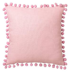 Ružičasti jastuk Unimasa Pompom, 45 x 45 cm