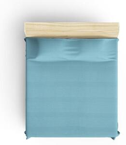 Plavi pamučni prekrivač za bračni krevet Mijolnir, 220 x 240 cm