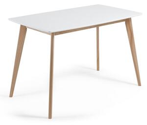 Blagovaonski stol od jasenovog drveta Kave Home Unit, 140 x 80 cm