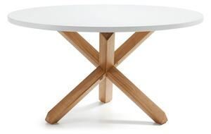 Blagovaonski stol Kave Home Nori, ⌀ 135 cm