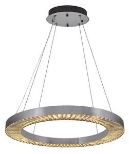 LED Luster na kablu JESI LED/85W/230V 3000K prom. 80 cm srebrna