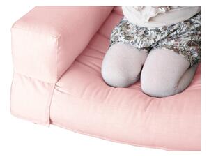 Roza dječja rasklopna fotelja na razvlačenje Karup Design Mini Hippo