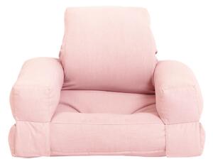 Dječja fotelja na razvlačenje Karup Design Mini Hippo Pink