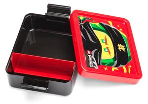 Crna kutija za užinu s crvenim poklopcem LEGO® Ninjago