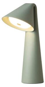 FRANDSEN LED punjiva stolna lampa Ami, zelena, 32 cm, prigušljiva, prigušiva, Zelena, Dnevni boravak/blagovaonica, Plastika